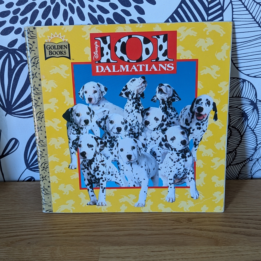 Vintage Golden Books Disney's 101 Dalmatians